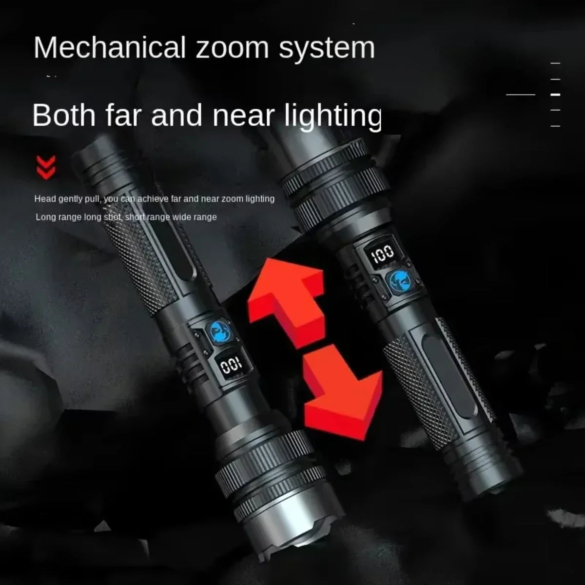 2 in 1 Flashlight Power Bank