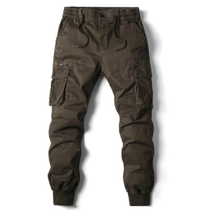 Men's Casual Elastic Waist Cargo Pants 57018851X
