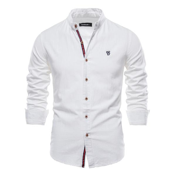 MEN'S COTTON LINEN SHIRT  93795703X