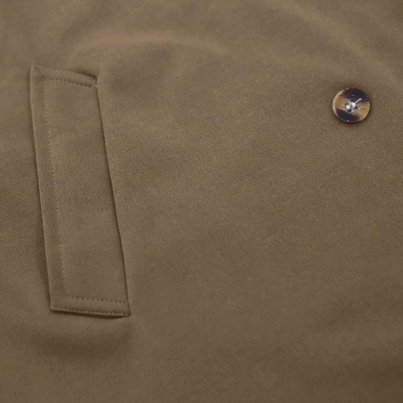 Men's Solid Hooded Double Breasted Casual Coat 62030960Z