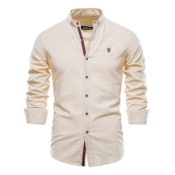 MEN'S COTTON LINEN SHIRT  93795703X