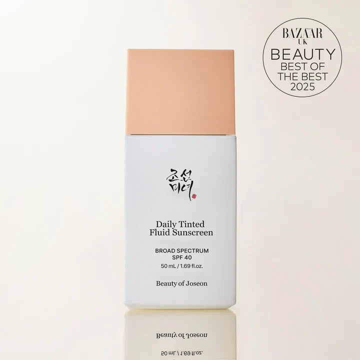 Daily Tinted Fluid Sunscreen SPF 40 — Lightweight Tint + Hydration + Shine Control