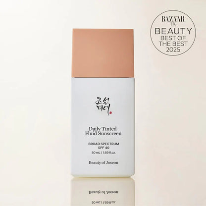Daily Tinted Fluid Sunscreen SPF 40 — Lightweight Tint + Hydration + Shine Control