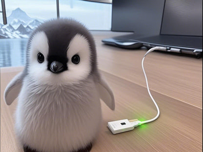Super realistic plush  penguin (1+1 FREE)